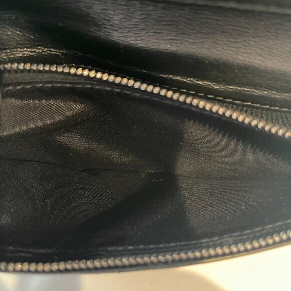 Dior Black Diamond Vertical Long Wallet - Preowned - Picture 11 of 16